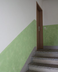 Wandfarbe grün